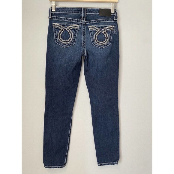 Big Star Ankle Jeans Women's Size 25 Heavy Stitch Y2K Stretch *FLAW - Picture 5 of 5